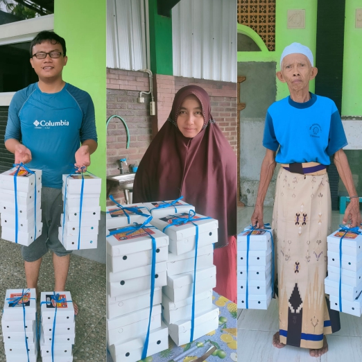 3.600 Nasi Box Jumat Berkah Dibagikan Darul Hisan di Masjid-Masjid Kota Semarang