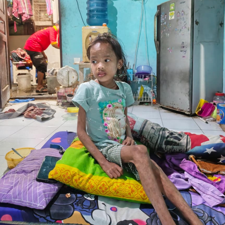 Santunan Berobat Hafizah, Anak Penderita TBC di Gunungpati