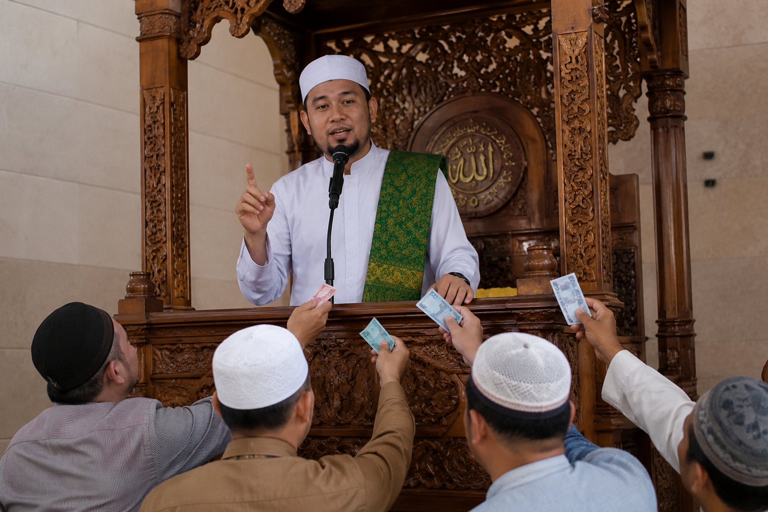 Khatib Disawer Saat Khutbah Jumat Viral, Bagaimana Pandangan Islam?