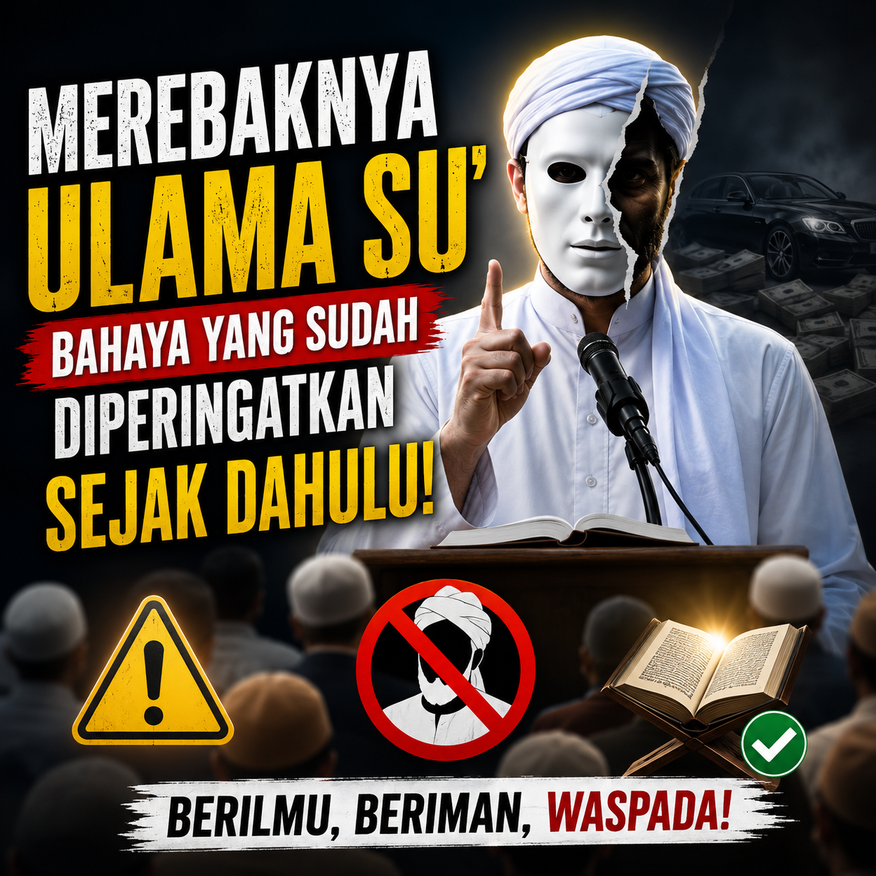 Merebaknya Ulama Su’: Ketika Ilmu Agama Disalahgunakan untuk Menipu Umat