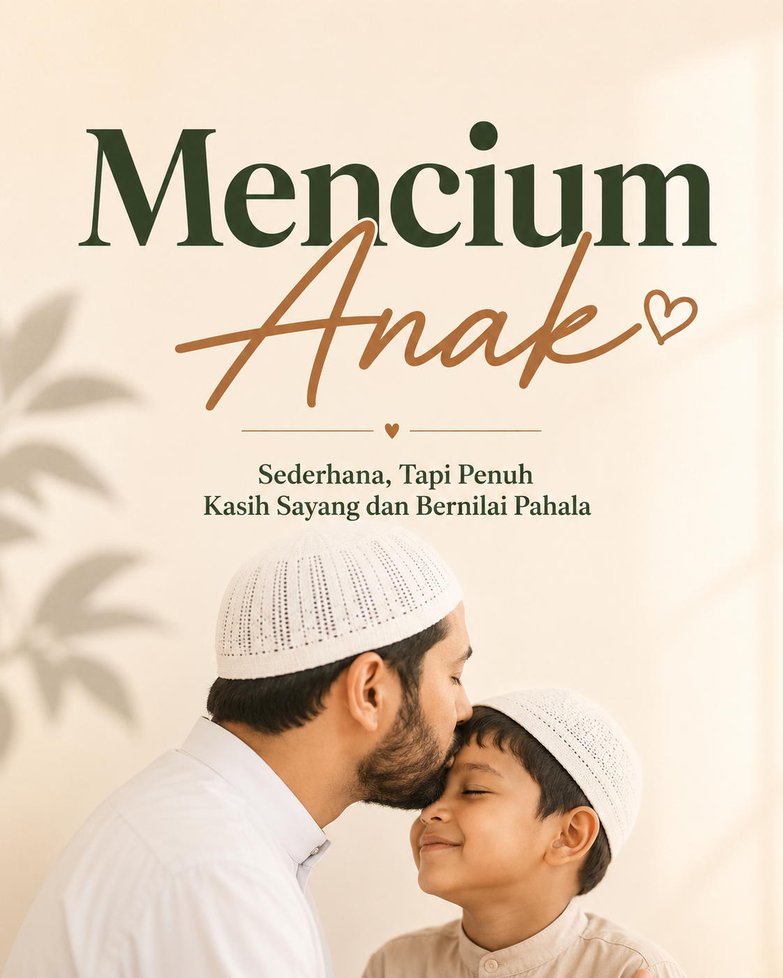 Mencium Anak: Sederhana, Tapi Penuh Kasih Sayang dan Bernilai Pahala