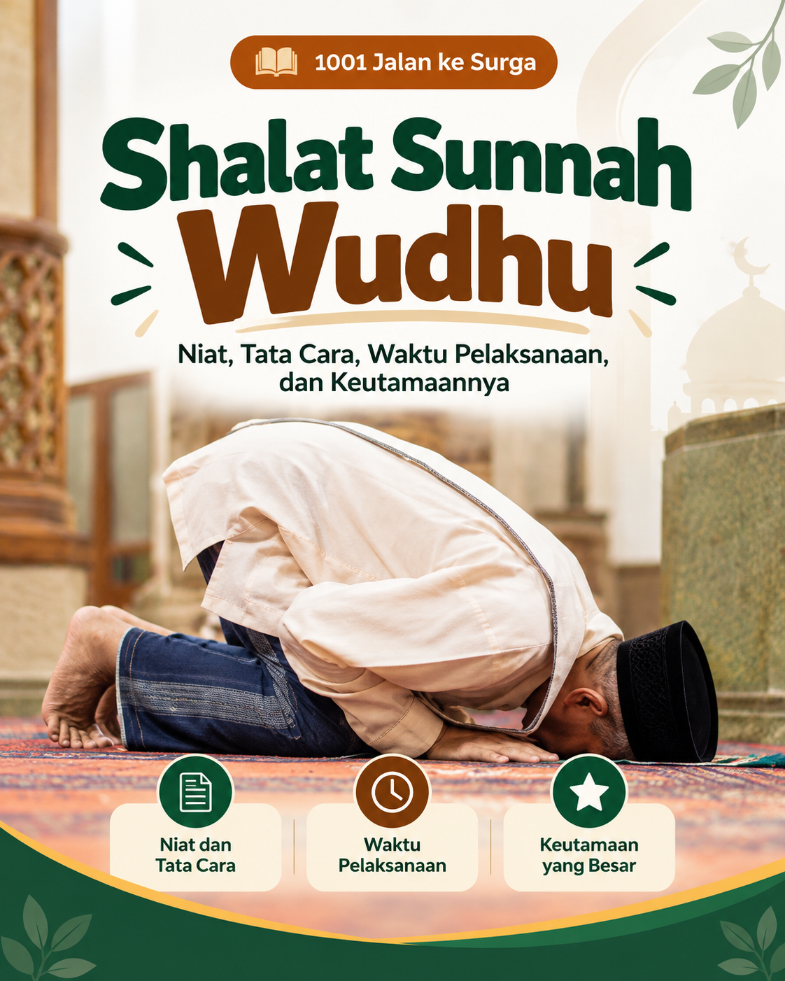 Shalat Sunnah Wudhu: Niat, Tata Cara, Waktu Pelaksanaan, dan Keutamaannya
